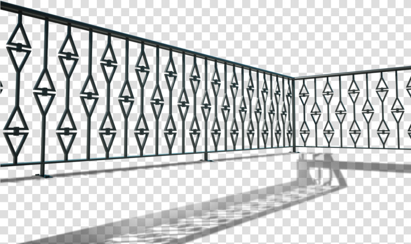 Guard Rail   Png Download   Plain Wrought Iron Railings  Transparent PngTransparent PNG