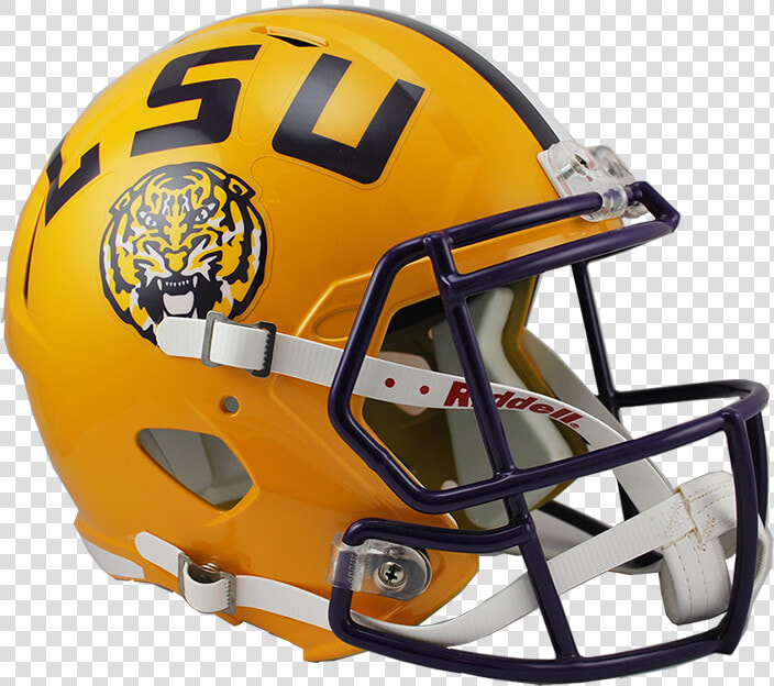 Lsu Speed Replica Helmet   Lsu Football Helmet  HD Png DownloadTransparent PNG