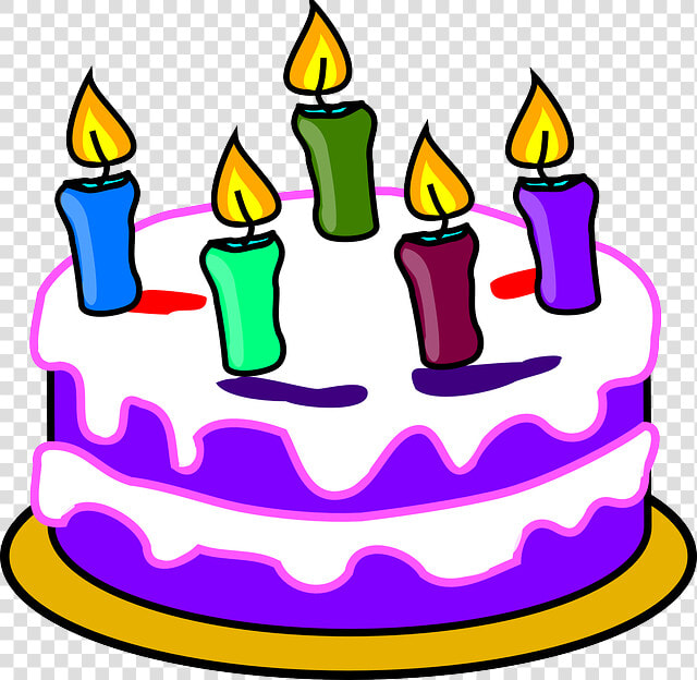 Birthday Cake Svg Clip Arts   Birthday Cake Clipart  HD Png DownloadTransparent PNG