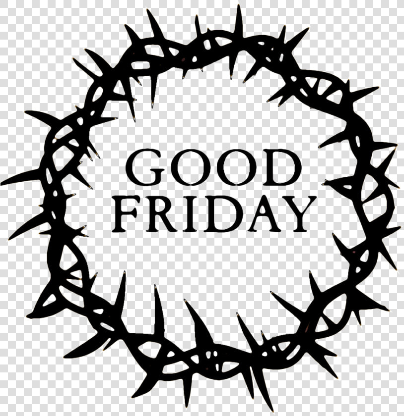 Good Friday Black And White Clipart  HD Png DownloadTransparent PNG