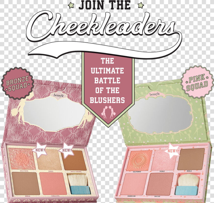 Benefit Cosmetics Cheekleaders Cheek Palette  HD Png DownloadTransparent PNG