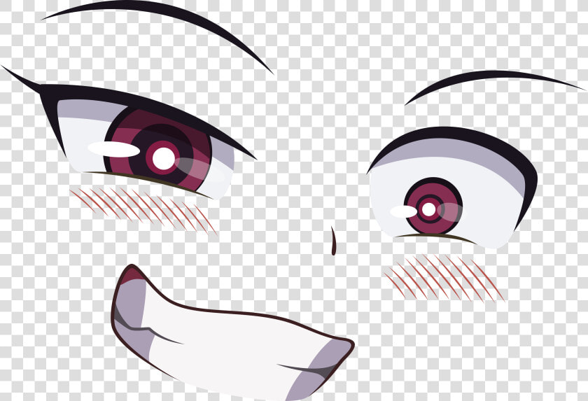 Anime Face Png Anime Eyes And Mouth    Anime Eyes And Mouth Png  Transparent PngTransparent PNG