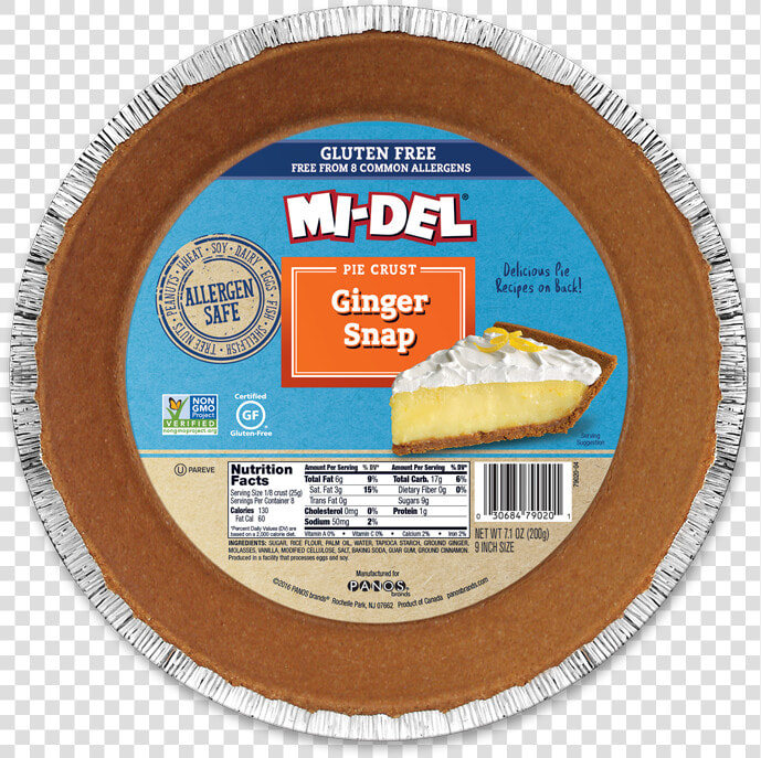 Gluten Free Pie Crust Brand  HD Png DownloadTransparent PNG