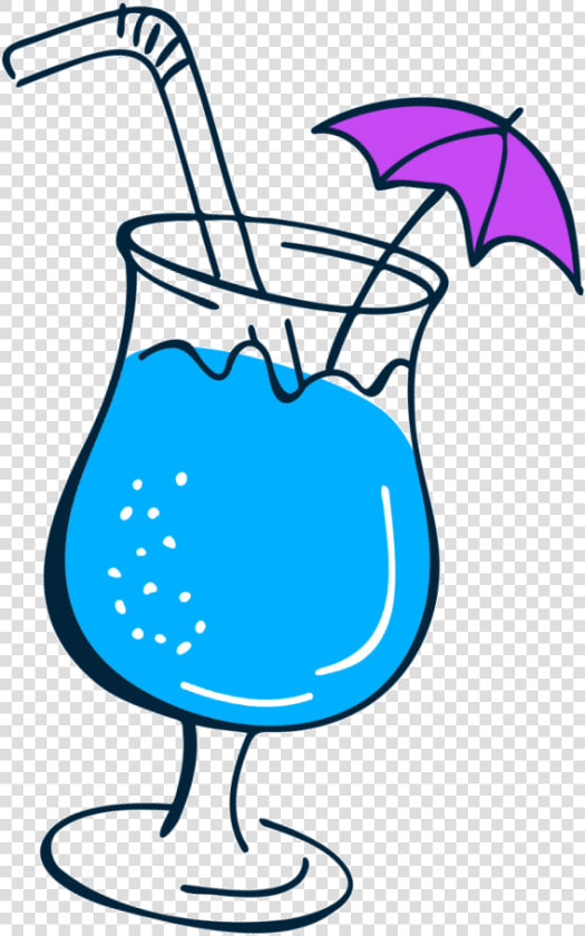 Cocktail Clipart Blue Lagoon   Blue Lagoon Clip Art  HD Png DownloadTransparent PNG