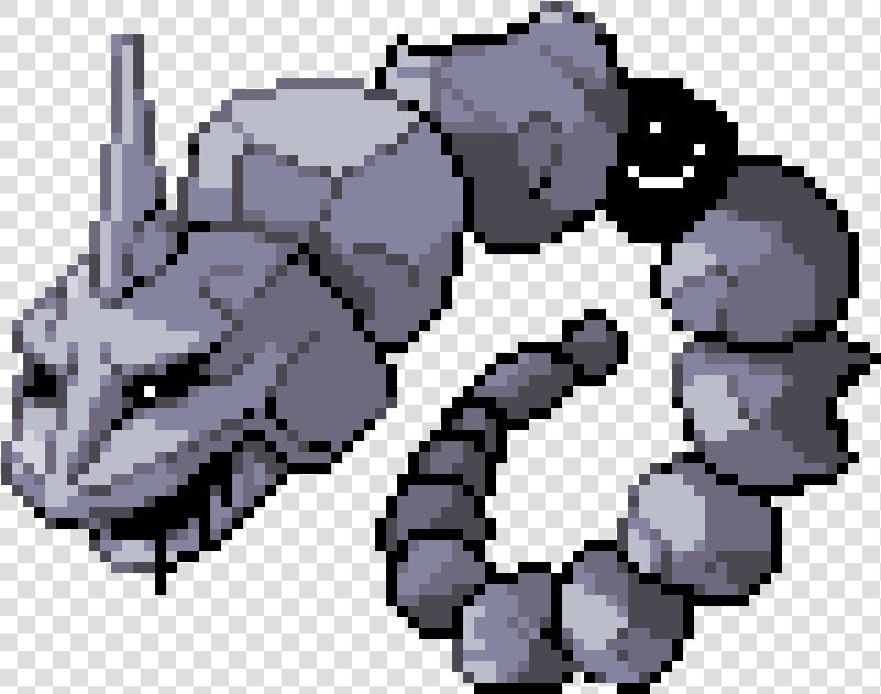 Onix Pixel Art Grid  HD Png DownloadTransparent PNG