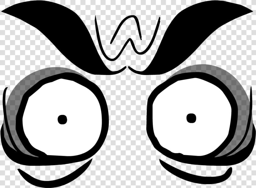  eyes  googly  funny  face  mad  cool   Bfdi Evil Leafy  HD Png DownloadTransparent PNG