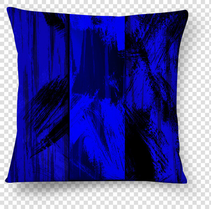 Almofada Pincelada Oriental Azul De Fv48 Designna   Cushion  HD Png DownloadTransparent PNG