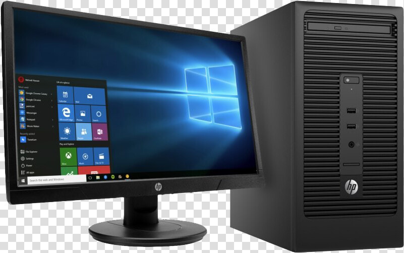 Desktop Pc Transparent Png   Pc Hp 280 G2  Png DownloadTransparent PNG