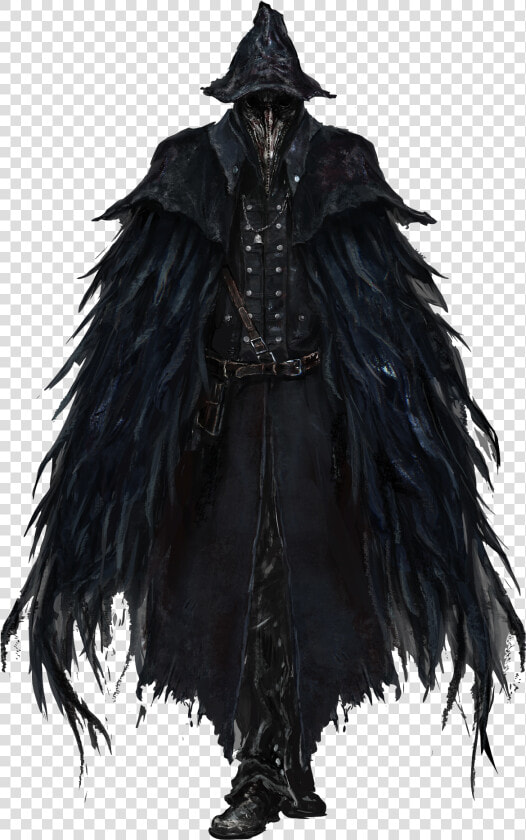 Art Bloodborne Screen C02t   Concept Art Bloodborne Hunter  HD Png DownloadTransparent PNG