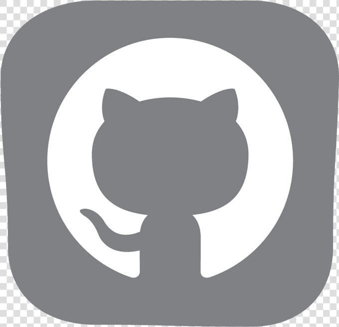 Gray Github Icon Png  Transparent PngTransparent PNG