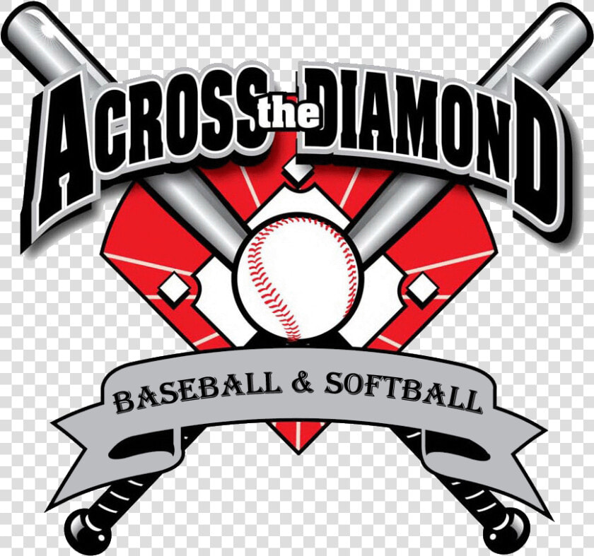 Softball Team Logo Across The Diamond Baseball   Softball  HD Png DownloadTransparent PNG