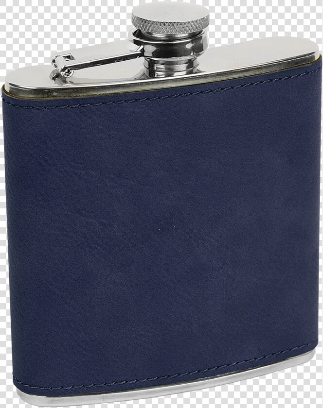 Hip Flask Blue Leather   Hip Flask  HD Png DownloadTransparent PNG