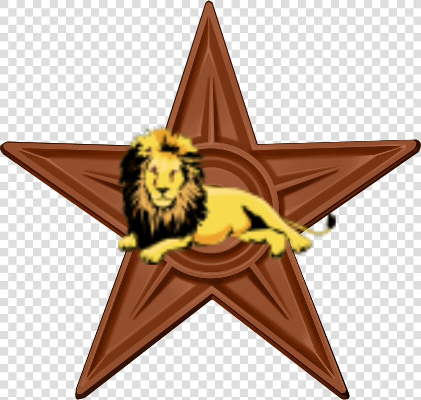 Original Barnstar Lion   Nazi Insignia Png  Transparent PngTransparent PNG