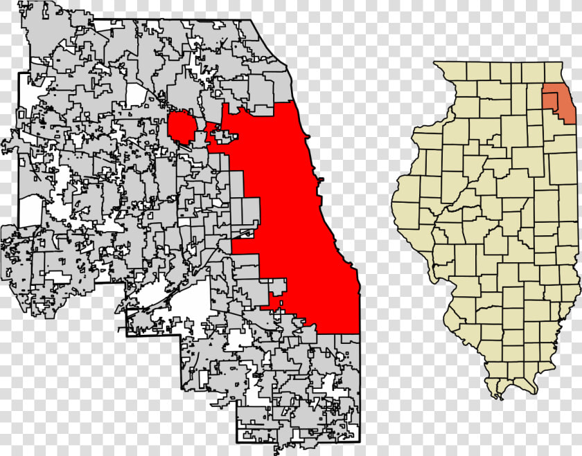 Evanston Illinois On A Map  HD Png DownloadTransparent PNG