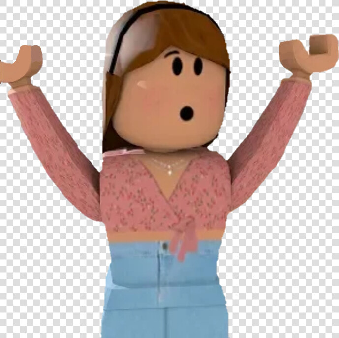  roblox  bloxburg  girl  gfx   Figurine  HD Png DownloadTransparent PNG