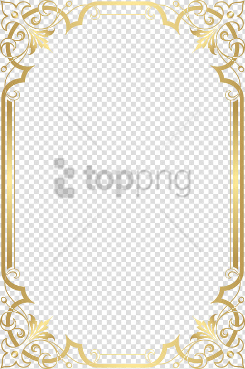 Free Png Gold Border Frame Png Image With Transparent   Frame Borders Free Transparent  Png DownloadTransparent PNG