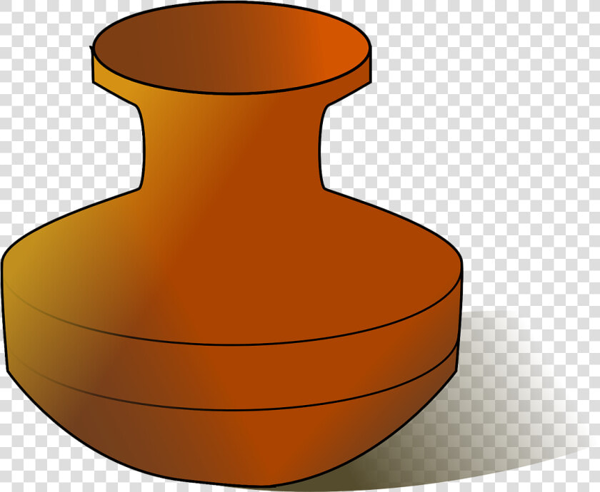 Urn Vase Pot Clay   Pot Clip Art  HD Png DownloadTransparent PNG