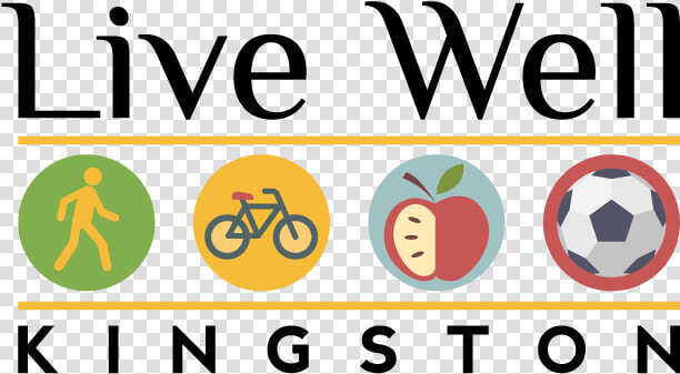 We Are Building A Better Kingston To Walk  Bike  Eat    Live Well Stay Well Logo  HD Png DownloadTransparent PNG