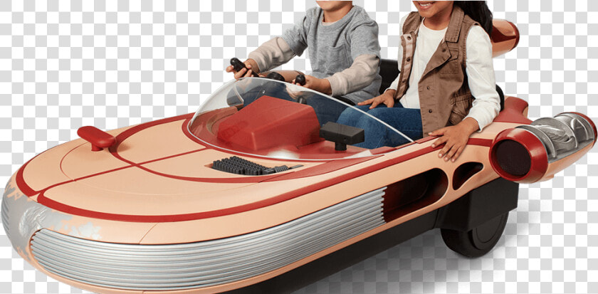 Introducing Luke Skywalker S K   Luke Skywalker  39 s Landspeeder Radio Flyer  HD Png DownloadTransparent PNG