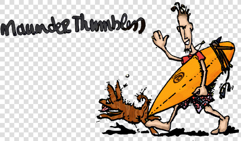 Eclipse Surfboards Maunder Thumbless Surf Comics   Cartoon  HD Png DownloadTransparent PNG