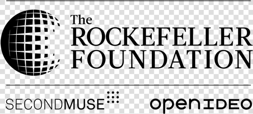 Logo Lockup Black   Rockefeller Foundation  HD Png DownloadTransparent PNG