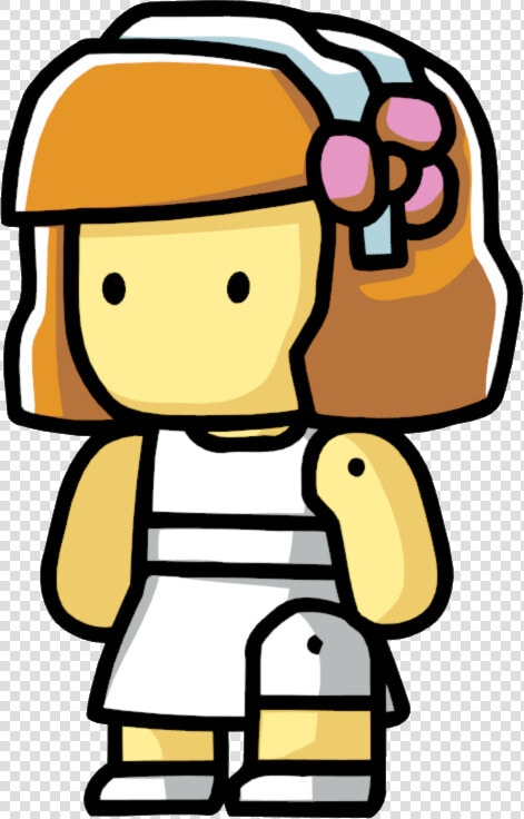 Scribblenauts Flower Girl   Female Scribblenauts  HD Png DownloadTransparent PNG