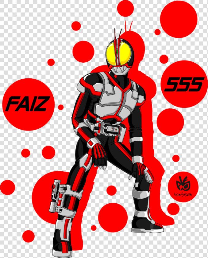 Image   Kamen Rider Faiz Drawing  HD Png DownloadTransparent PNG