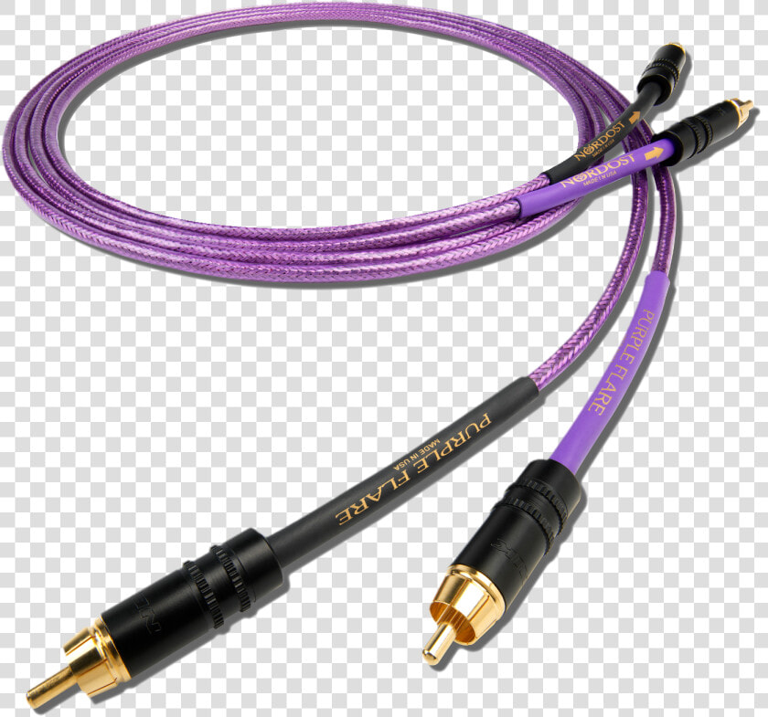 Nordost Purple Flare Interconnect  HD Png DownloadTransparent PNG