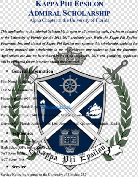 Kappa Phi Epsilon  HD Png DownloadTransparent PNG