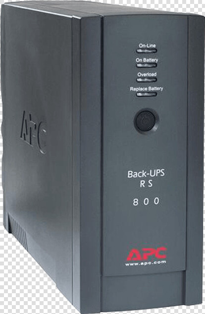 Back ups Rs Br800blk  800va 540w  120v Black  Tower   Computer Case  HD Png DownloadTransparent PNG