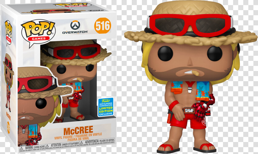 Overwatch Funko Pop Mccree  HD Png DownloadTransparent PNG