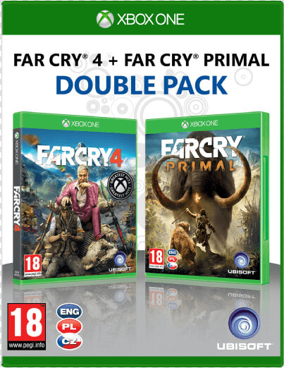 Ubisoft 2 Hry Pro Xbox One   Far Cry 4 Far Cry Primal Xbox One  HD Png DownloadTransparent PNG