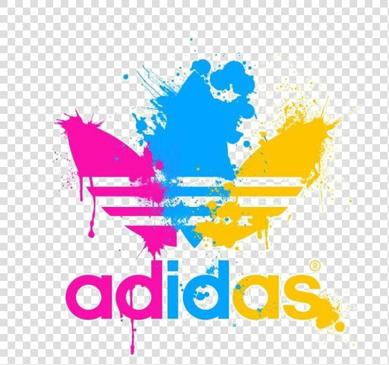  adidas  logo  paint  paintsplatter  names  brands   Logo Adidas Originals  HD Png DownloadTransparent PNG