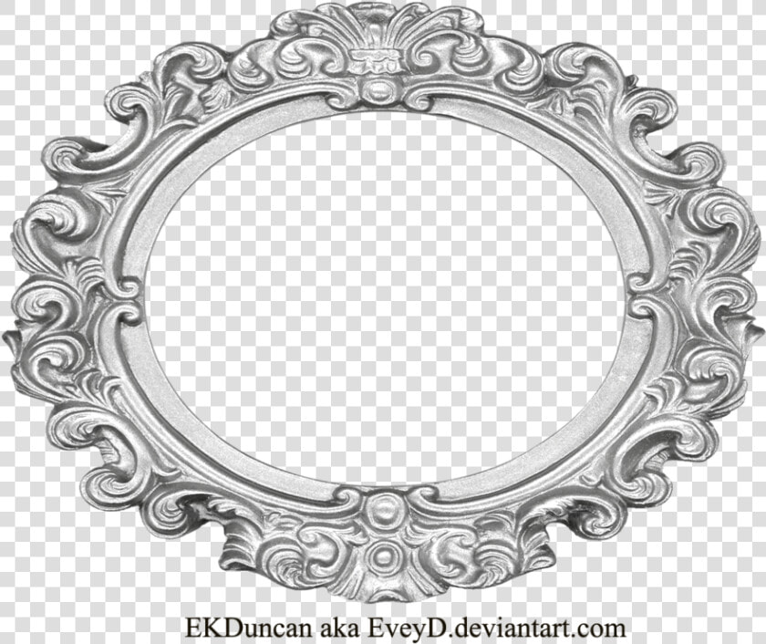 Ornate Silver Frame   Silver Oval Frame Png  Transparent PngTransparent PNG