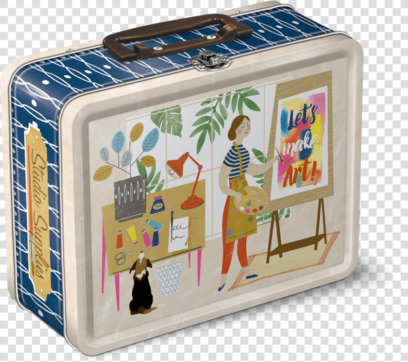 Transparent Lunch Box Png   Molly  amp  Rex Tins  Png DownloadTransparent PNG