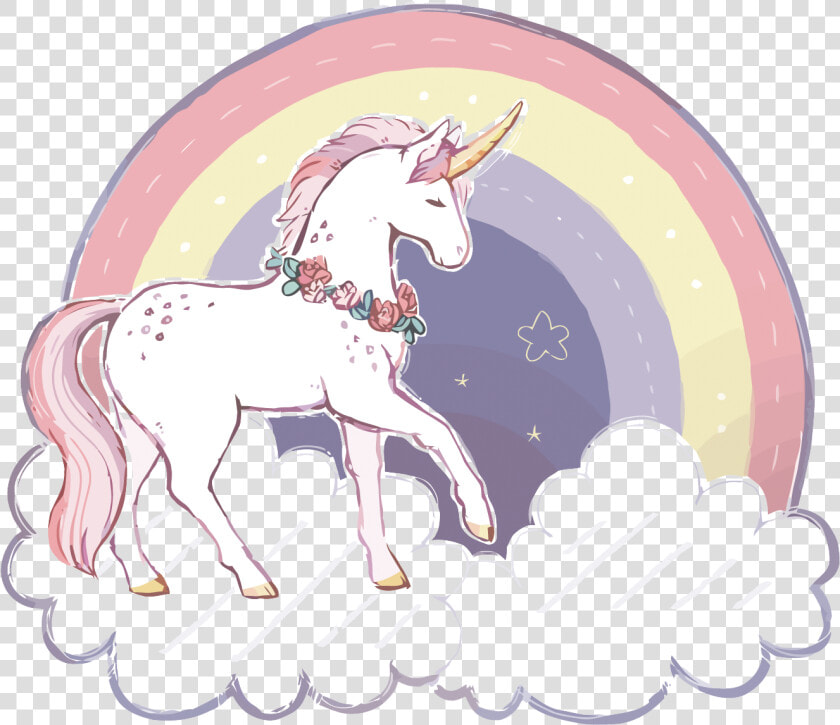 Rainbow Vector Unicorn Free Png Hq Clipart   Unicorns And Rainbows Png  Transparent PngTransparent PNG