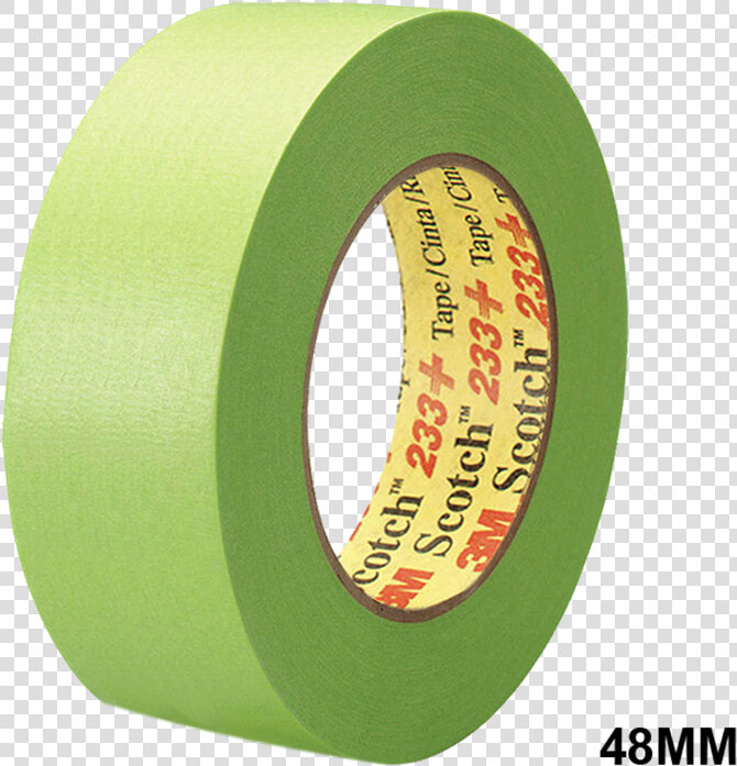 3m 233 Masking Tape Green 48mm X 50m   Strap  HD Png DownloadTransparent PNG