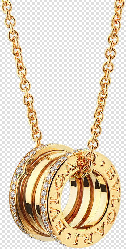 Rose Gold Bvlgari Necklace  HD Png DownloadTransparent PNG