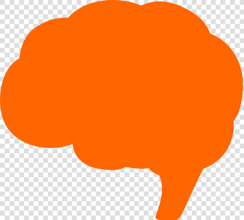 Brains Clipart Orange  HD Png DownloadTransparent PNG