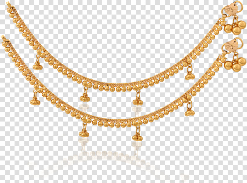 Classic Tinkling Gold Anklet   Gold Anklet Png  Transparent PngTransparent PNG