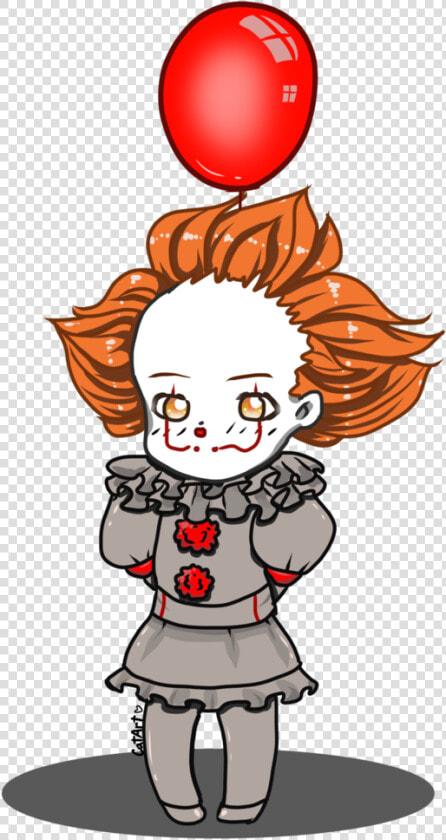 Balloon Clipart Pennywise   Pennywise Chibi  HD Png DownloadTransparent PNG