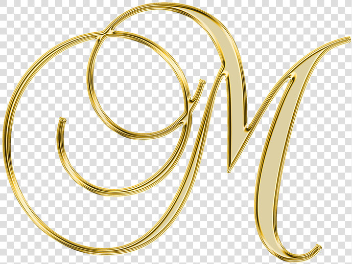 Letter M Transparent Image   Letter M Gold Png  Png DownloadTransparent PNG