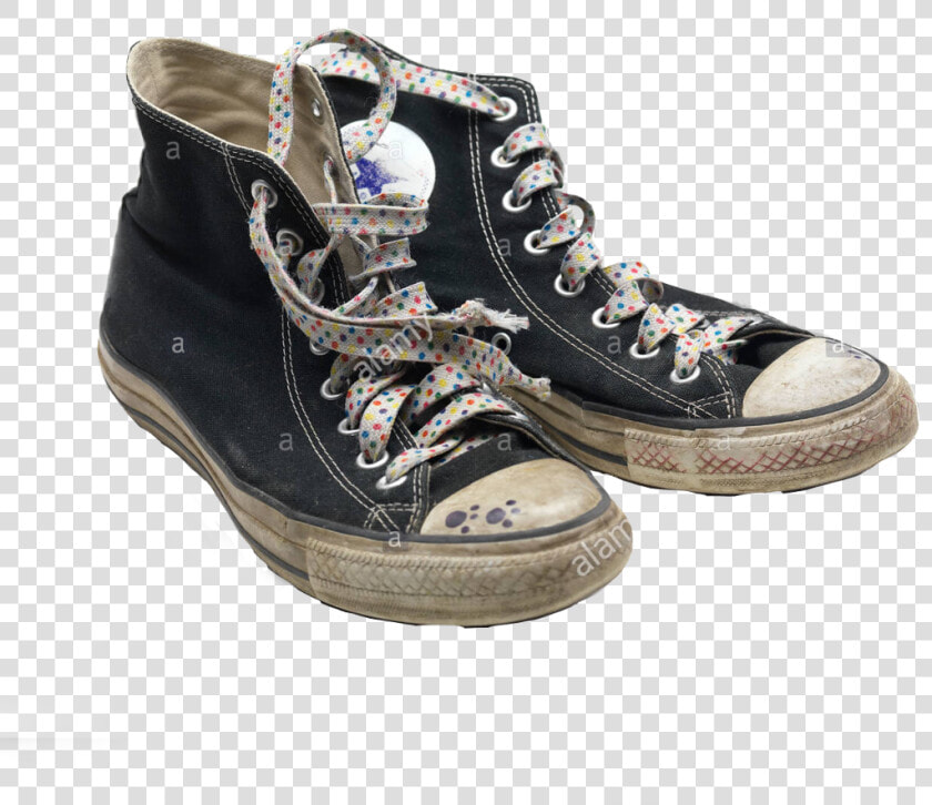  converse  blackconverse  aesthetic  moodboard  black   Aesthetic Dirty Black Converse  HD Png DownloadTransparent PNG