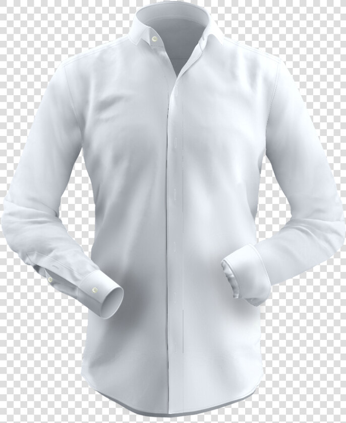 White Herringbone Shirt   Long sleeved T shirt  HD Png DownloadTransparent PNG