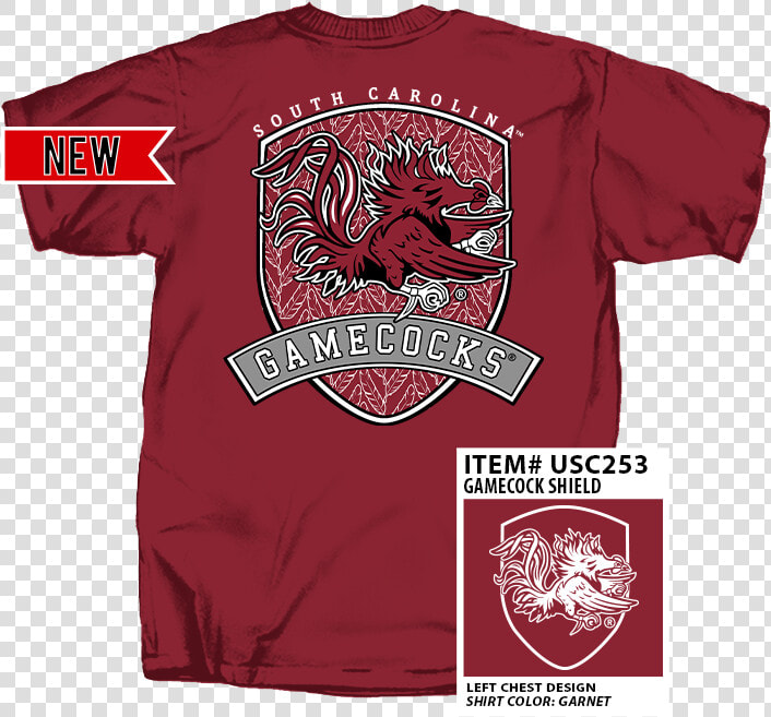 Usc253 Gamecockshield New   Gadsden Flag T Shirt  HD Png DownloadTransparent PNG