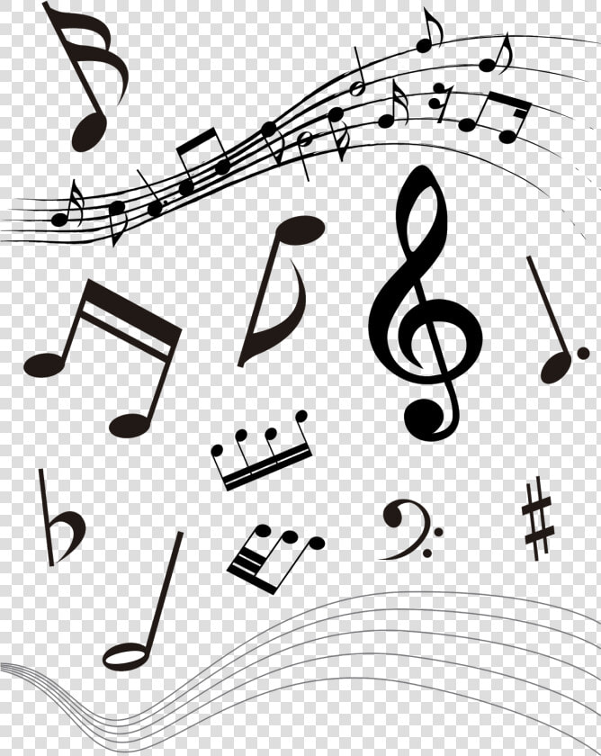 Notas Musicais Vertical Png  Transparent PngTransparent PNG