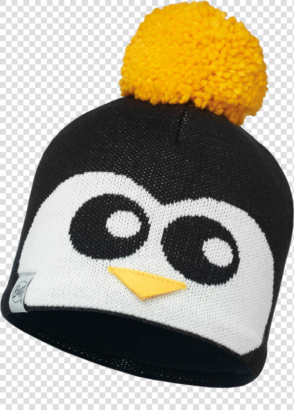 Penguin Black black  jnr Knitted Hat    Penguin Hat Transparent  HD Png DownloadTransparent PNG