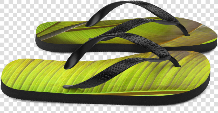 Banana Leaf Flip flops   Flip flops  HD Png DownloadTransparent PNG