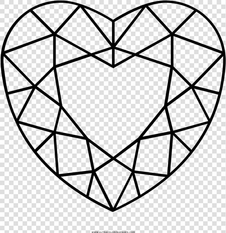 Interesting Baseball Diamond Coloring Pages   Heart Shape Diamond Vector  HD Png DownloadTransparent PNG