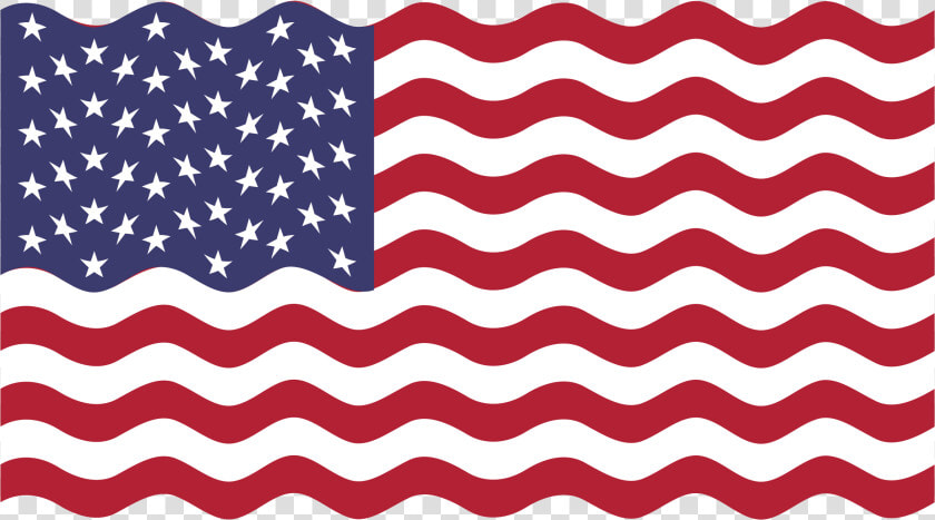 America Usa Flag Wavy Clip Arts   Made In Usa Flag  HD Png DownloadTransparent PNG